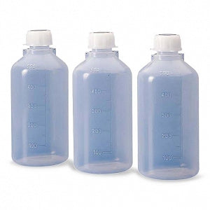 Globe Scientific Inc Narrow Mouth Screwcap Bottles - BOTTLE, W/CAP, NM, LDPE, 250ML, 50/CS - 600323