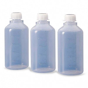 Globe Scientific Inc Narrow Mouth Screwcap Bottles - BOTTLE, W/CAP, NM, LDPE, 1000ML, 20/CS - 600325