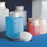 Globe Scientific LDPE Flexible Square WM Bottles - Wide Mouth Bottle, Square, Graduated, Polyethylene, with Cap, 50 mL - 600609