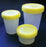 Globe Scientific Screw Cap Histology Containers - CONTAINER, PP, GRAD, W/CAP, 500ML, NS, 100/CS - 6542