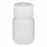 Globe Scientific Inc Diamond RealSeal Clear Wide Mouth Round Polypropylene Bottles - Diamond RealSeal Wide Mouth Round Polypropylene Bottle with Polypropylene Cap, 30 mL - 7000030