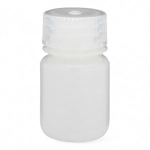 Globe Scientific Inc Diamond RealSeal Wide-Mouth Round HDPE Bottles with PP Closure - Diamond RealSeal Wide Mouth Round HDPE Bottle with Polypropylene Closure, 30 mL - 7010030