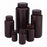 Globe Scientific Inc Diamond RealSeal Amber Wide Mouth Round HDPE Bottles - Diamond RealSeal Amber Wide-Mouth Round HDPE Bottle with Polypropylene Closure, 125 mL - 7010125AM