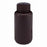 Globe Scientific Inc Diamond RealSeal Amber Wide Mouth Round HDPE Bottles - Diamond RealSeal Amber Wide Mouth Round HDPE Bottle with Polypropylene Closure, 250 mL - 7010250AM