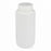Globe Scientific Inc Diamond RealSeal Wide-Mouth Round HDPE Bottles with PP Closure - Diamond RealSeal Wide Mouth Round HDPE Bottle with Polypropylene Closure, 1000 mL - 7011000