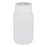 Globe Scientific Inc Diamond RealSeal Wide Mouth Round LDPE Bottles - Diamond RealSeal Wide Mouth Round LDPE Bottle with Polypropylene Closure, 125 mL - 7020125