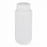 Globe Scientific Inc Diamond RealSeal Wide Mouth Round LDPE Bottles - Diamond RealSeal Wide Mouth Round LDPE Bottle with Polypropylene Closure, 500 mL - 7020500