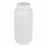 Globe Scientific Inc Diamond RealSeal Wide Mouth Round LDPE Bottles - Diamond RealSeal Wide Mouth Round LDPE Bottle with Polypropylene Closure, 1000 mL - 7021000