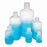 Globe Scientific Inc Diamond RealSeal Narrow Mouth Boston Round Polypropylene Bottles - Diamond RealSeal Clear Narrow Mouth Boston Round Polypropylene Bottle with Polypropylene Closure, 500 mL - 7050500