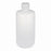 Globe Scientific Inc Diamond RealSeal Narrow Mouth Boston Round Polypropylene Bottles - Diamond RealSeal Clear Narrow Mouth Boston Round Polypropylene Bottle with Polypropylene Closure, 500 mL - 7050500