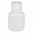 Globe Scientific Inc Diamond RealSeal Narrow Mouth Boston Round HDPE Bottles - Diamond RealSeal Translucent Narrow Mouth Boston Round HDPE Bottle with Polypropylene Closure, 30 mL - 7060030