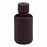 Globe Scientific Inc Diamond RealSeal Amber Narrow Mouth Boston Round HDPE Bottles - Diamond RealSeal Amber Narrow Mouth Boston Round HDPE Bottle with Polypropylene Closure, 60 mL - 7060060AM