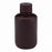 Globe Scientific Inc Diamond RealSeal Amber Narrow Mouth Boston Round HDPE Bottles - Diamond RealSeal Amber Narrow Mouth Boston Round HDPE Bottle with Polypropylene Closure, 125 mL - 7060125AM