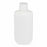 Globe Scientific Inc Diamond RealSeal Narrow Mouth Boston Round HDPE Bottles - Diamond RealSeal Translucent Narrow Mouth Boston Round HDPE Bottle with Polypropylene Closure, 250 mL - 7060250