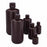 Globe Scientific Inc Diamond RealSeal Amber Narrow Mouth Boston Round HDPE Bottles - Diamond RealSeal Amber Narrow Mouth Boston Round HDPE Bottle with Polypropylene Closure, 1000 mL - 7061000AM