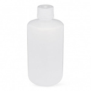 Globe Scientific Inc Diamond RealSeal Clear Narrow Mouth Boston Round LDPE Bottles - Diamond RealSeal Clear Narrow Mouth Boston Round LDPE Bottle with Polypropylene Closure, 250 mL - 7070250