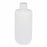Globe Scientific Inc Diamond RealSeal Clear Narrow Mouth Boston Round LDPE Bottles - Diamond RealSeal Clear Narrow Mouth Boston Round LDPE Bottle with Polypropylene Closure, 500 mL - 7070500