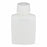 Globe Scientific Inc Diamond RealSeal Wide Mouth Rectangular HDPE Bottles - Diamond RealSeal Wide Mouth Rectangular HDPE Bottle with Polypropylene Cap, 125 mL - 7100125