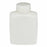 Globe Scientific Inc Diamond RealSeal Wide Mouth Rectangular HDPE Bottles - Diamond RealSeal Wide Mouth Rectangular HDPE Bottle with Polypropylene Cap, 500 mL - 7100500