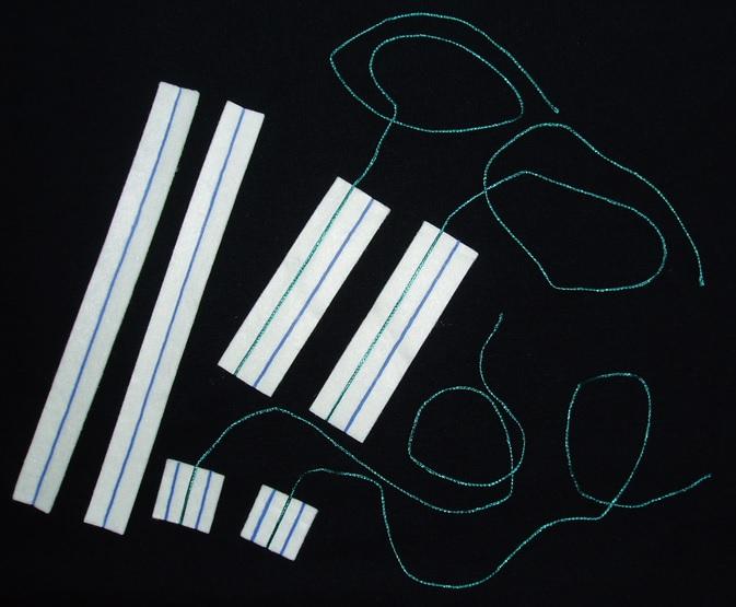 Synthetic Neurological Sponges (Strung) by AMD-RITMED