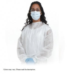 AMD-Ritmed Isolation Gowns - MBO-GOWN, ISOLATION, LARGE, BLUE - A69954