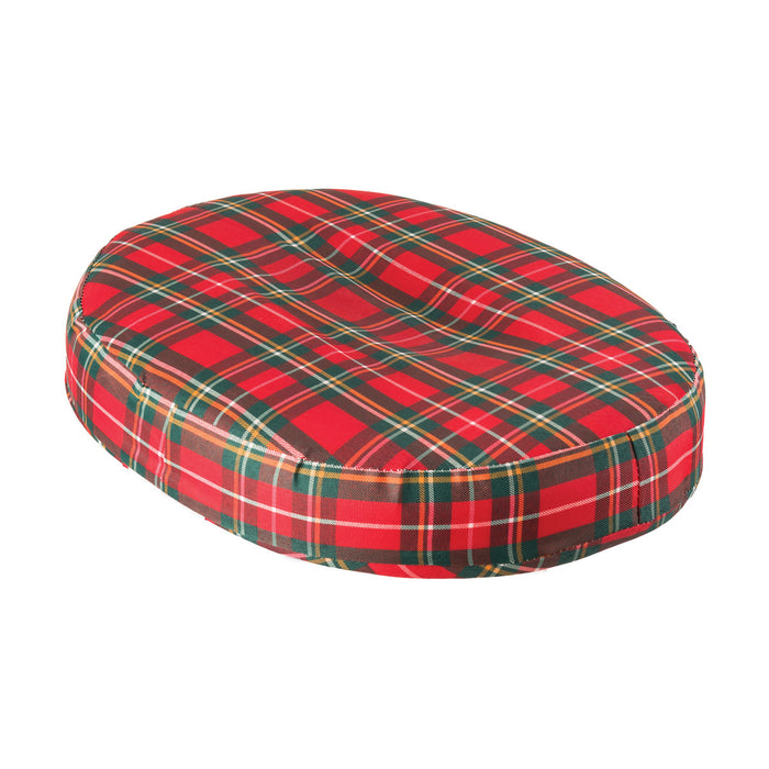 Donut Seat Cushions Plaid
