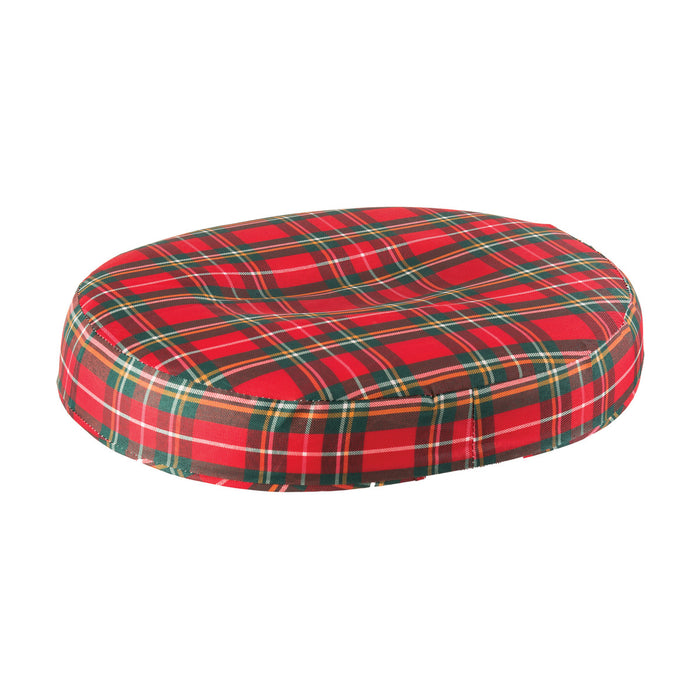 Donut Seat Cushions Plaid