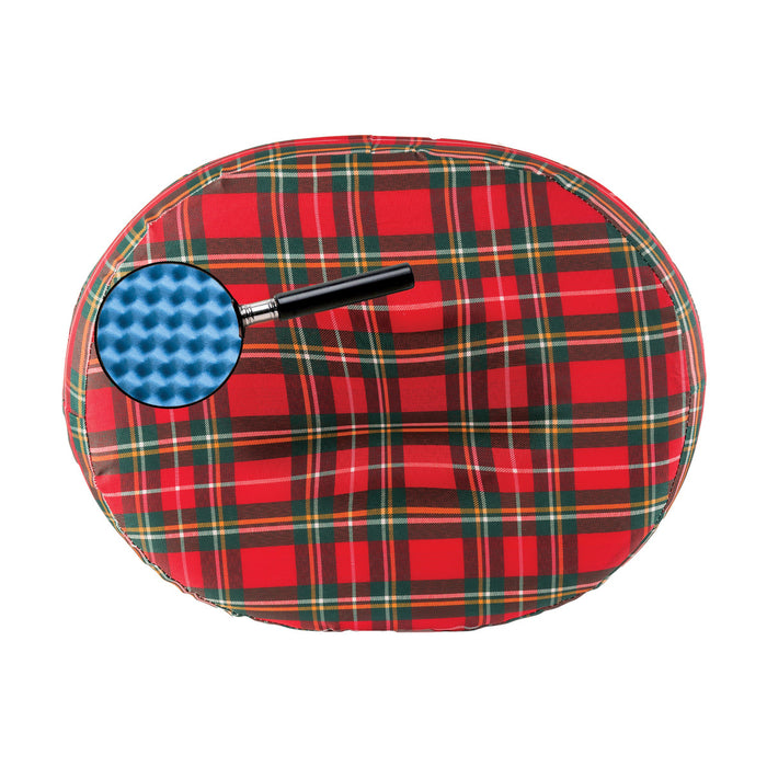 Donut Seat Cushions Plaid