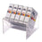 Dispenser Holds 5 Label Boxes Plastic 6-3/4 X 4-3/4 X 4-1/2 Clear 1 Per Each