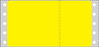 Label Dot Matrix Paper Permanent 4 1/2" X 2 7/16" Yellow 2500 Per Box