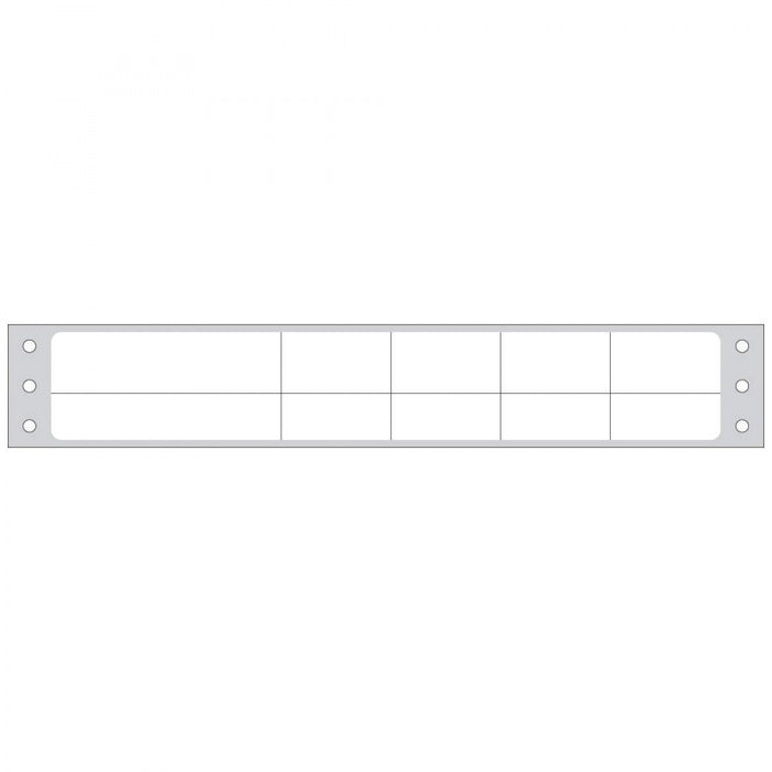 Label Va Dot Matrix Paper Permanent 8 3/16" X 1 5/16" White 5000 Per Box