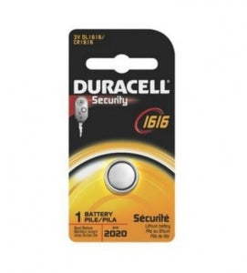 Duracell Button Cell Lithium Batteries - Button Cell Lithium Batteries, (DL1616BPK), 3 V - 00041333661698