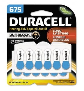 Durcell Button Cell Hearing Aid Batteries - Zinc-Air Button Cell Heari ...