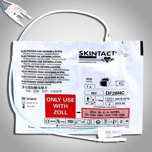 Zoll Hands-Free Adult Defibrillation Pads - Hands-Free Adult Defibrillation Pads, Compatible with Zoll R-Series, M-Series and E-Series - P05210