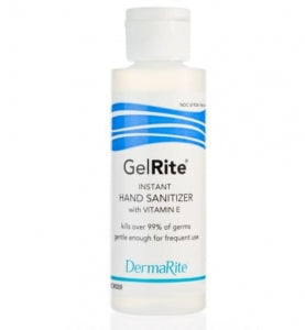 Dermarite Industries RITE Hand Sanitizer Gel - Gel Rite Hand Sanitizer Gel, 1, 000 mL - 00110BB