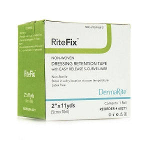 Dermarite Industries RiteFix Non-woven Dressing Retention Tape - Ritefix Dressing Retention Tape, 2" x 11 yd. - 68211