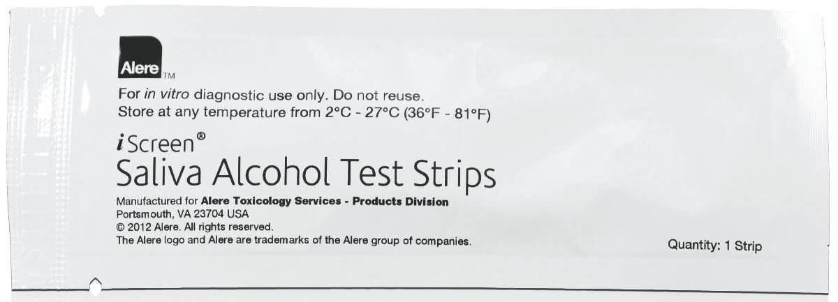 iScreen Alchohol Saliva Test