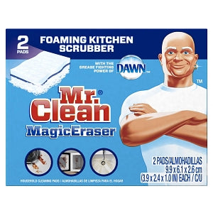 P&G Mr. Clean Magic Eraser Foaming Kitchen Scrubber - Mr. Clean Eraser ...
