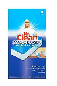 P&G Mr. Clean Magic Eraser Foaming Kitchen Scrubber - Mr. Clean Eraser ...