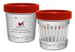 Clarity CLIA-Waived Round-Cup 12-Panel Test - TEST, DOA, 12 PANEL DRUG CUP, CLIA WAIVED - CD-CDOA-6124