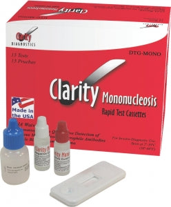 Clarity Diagnostics Clarity Mono Test - Clarity Mononucleosis Rapid Test Device - DTG-MONO
