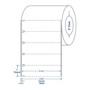 Quattro Rx Label Centurion Centurion Quattro Rx IV Bag Labels - Preprinted Perforated N ...