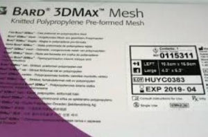 CR Bard 3DMax Mesh - 3DMax Mesh, Left, Size L, 4" x 6" - 0115311