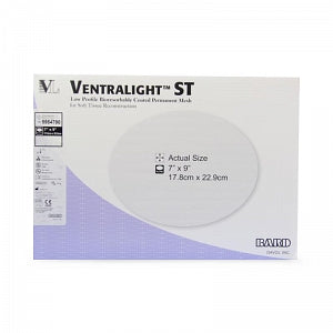 CR Bard Ventralight ST Mesh - Ventralight ST Mesh, 7" x 9" Ellipse - 5954790