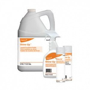 Sealed Air Shine-Up Furniture Polish - Shine-Up Furniture Polish, Lemon Scent, 32 oz. - 4995480