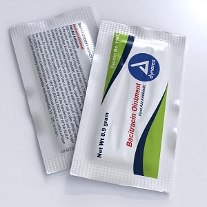 Dynarex Corporation Bacitracin Ointment - Bacitracin Ointment, 0.9 g Foil Pack - 1161