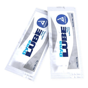 Dynarex Corporation DynaLube Sterile Lubricating Jelly - LUBE, JELLY, 2.7GM, FOILPACK, STERIL - 1250