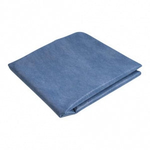 Dynarex Corporation Dynarex Fluid-Resistant, Disposable Flat Cot Sheets - Premium Fitted Cot Sheets, Dark Blue, 40" x 85" - 3517