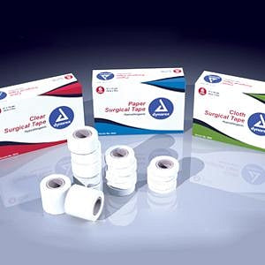 Dynarex Paper / Cloth Surgical Tapes - Surgical Cloth Tape, 3" x 10 yd. - 3564