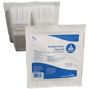 Dynarex Corporation Tracheostomy Care w/Gloves - KIT, TRACH CARE KIT, W/GLOVES, STERILE - 4601